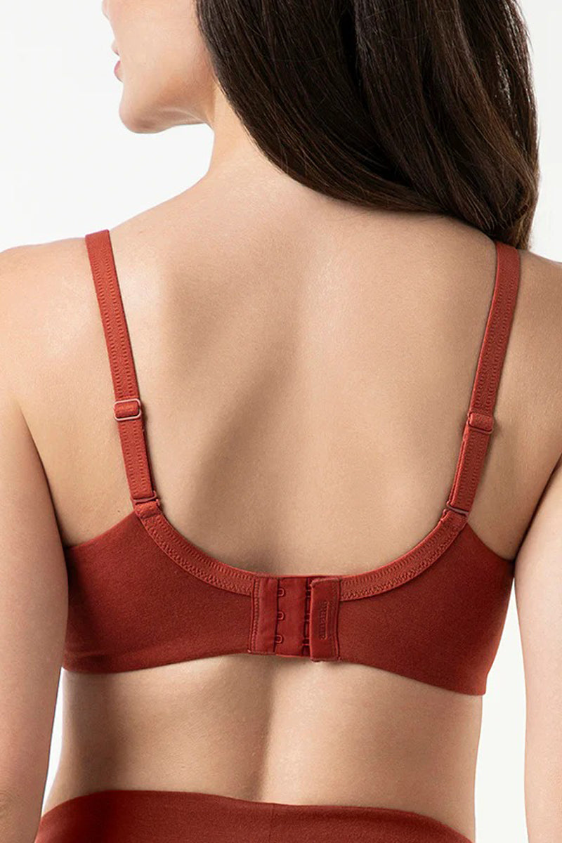 Womens Cotton Non-Padded Non-Wired Full Coverage Bra