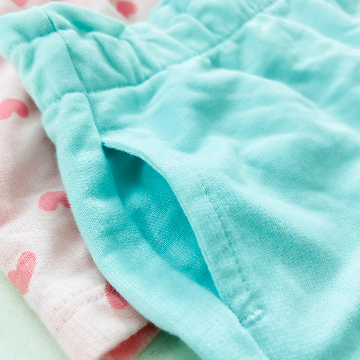 Pack of 3 Baby Girls Soft French Summer Friendly Terry Shorts