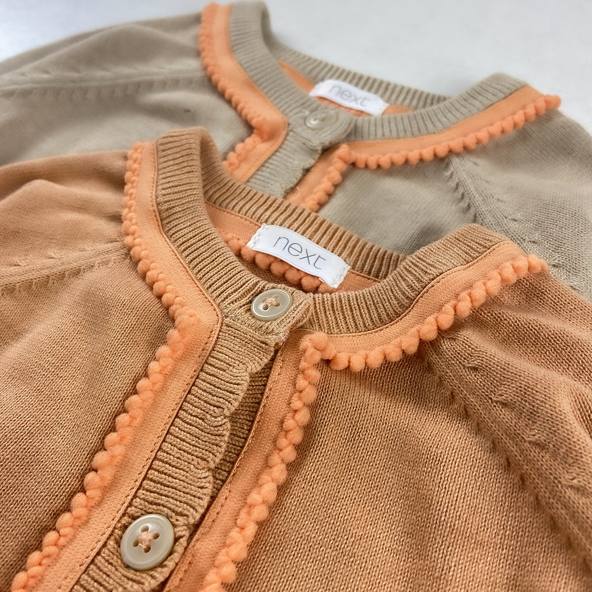 Girls Cotton Knitted Cardigan Sweater