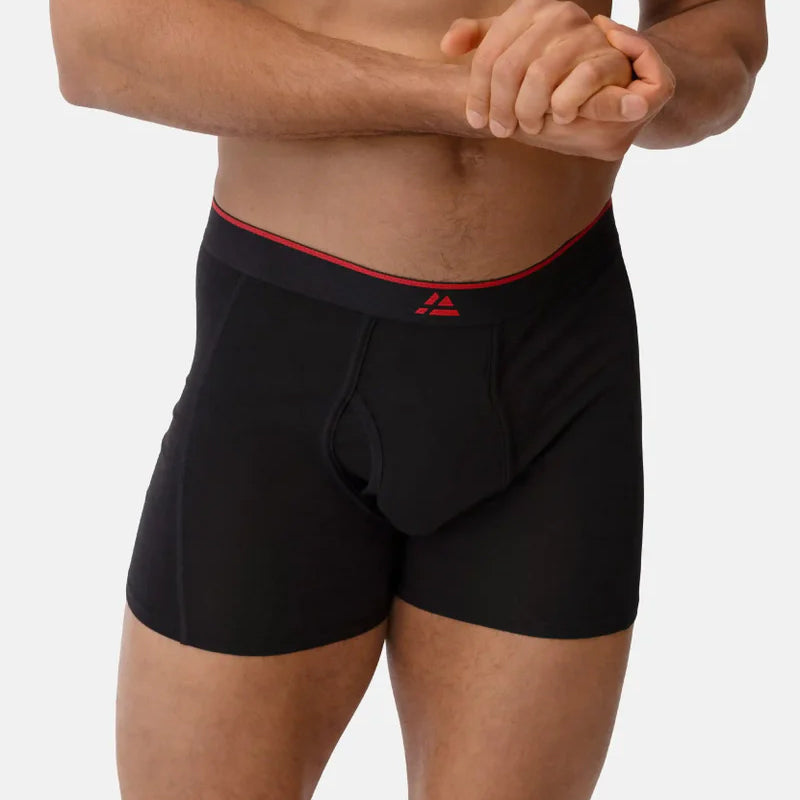 Pack of 3 Mens Bamboo Trunks Soft Breathable Comfort Boxer Underwear
