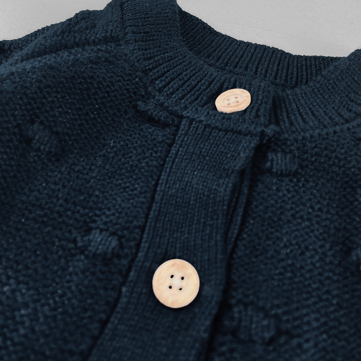 Girls Cotton Knitted Cardigan