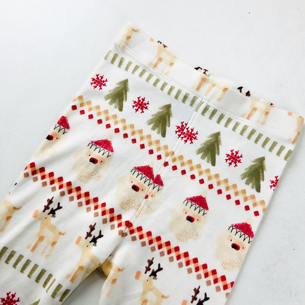 Kids Printed Cotton Full Length Leggings Pant