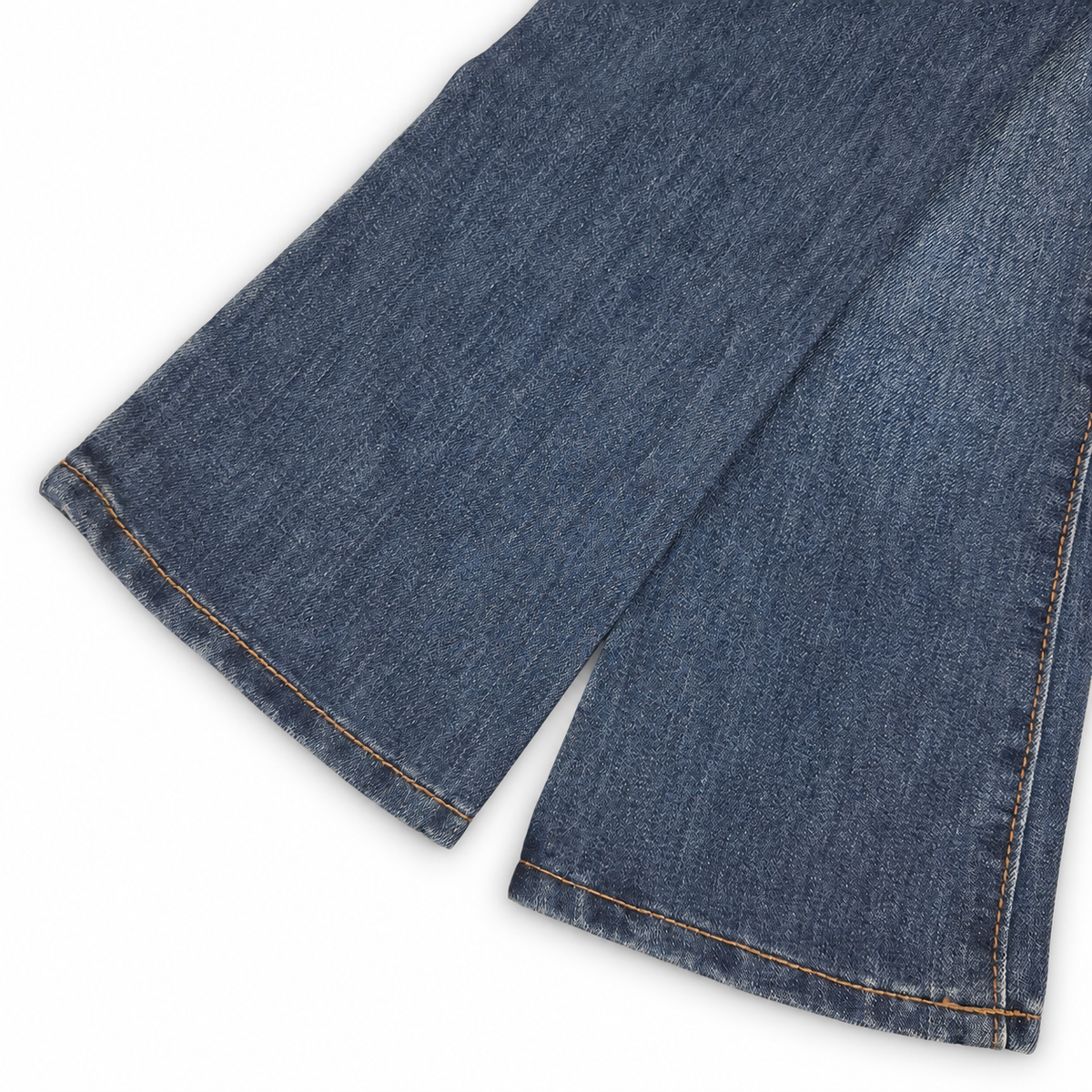 Boys Blue Denim Bootcut Jeans with Pockets | 4–14 Years
