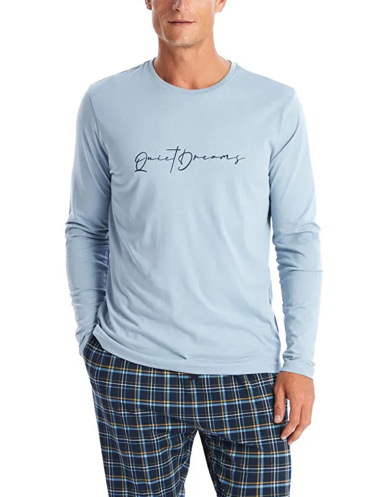 Mens Full Sleeve Crew Neck Jersey Cotton T-Shirt