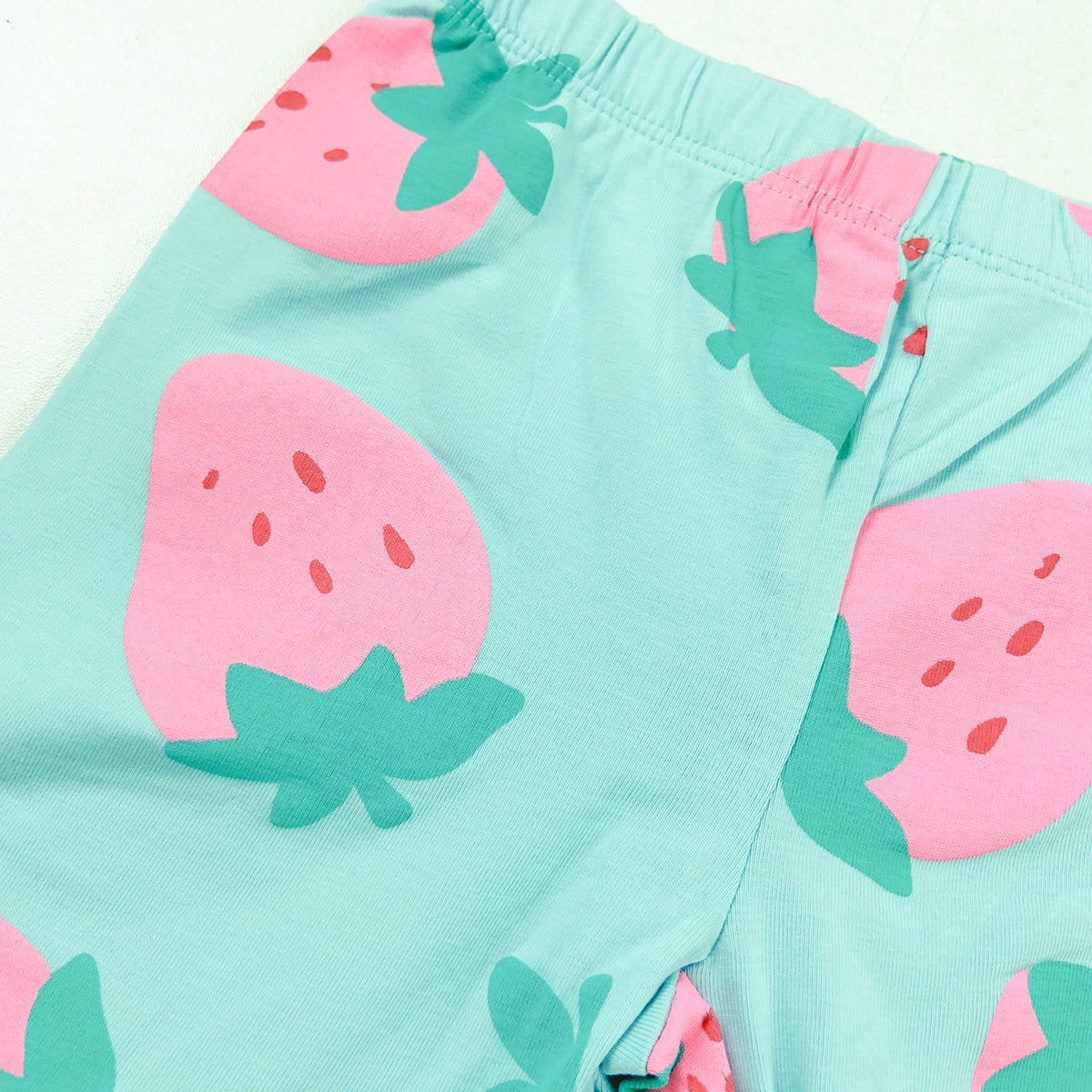 Kids Cotton Printed Summer Co-Ord Half Pajama Set