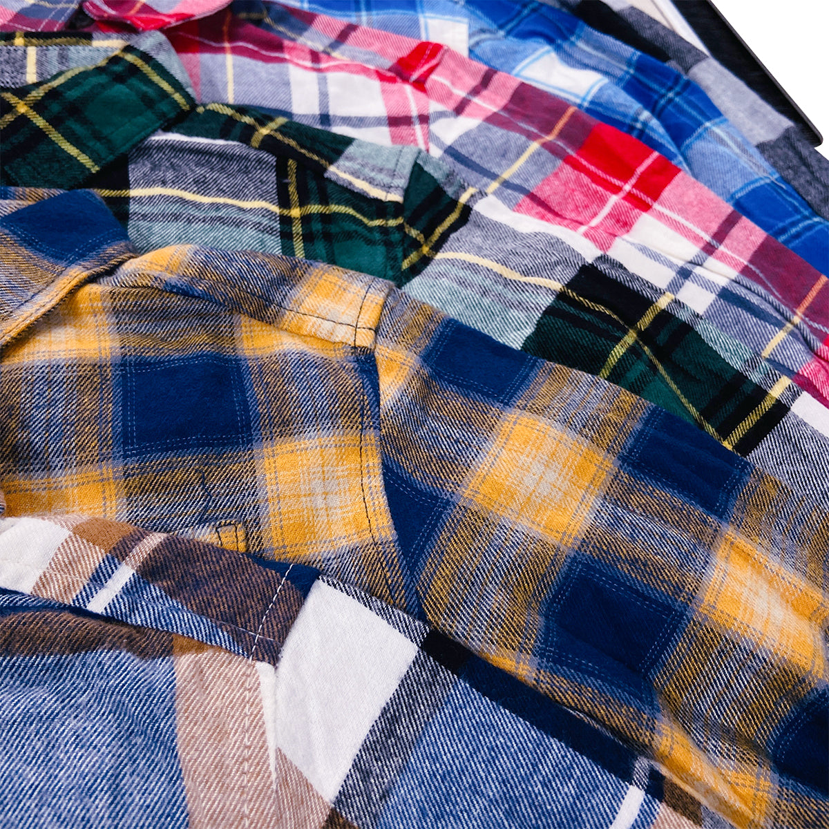 Kids Check Flannel Shirt with Chest Pocket