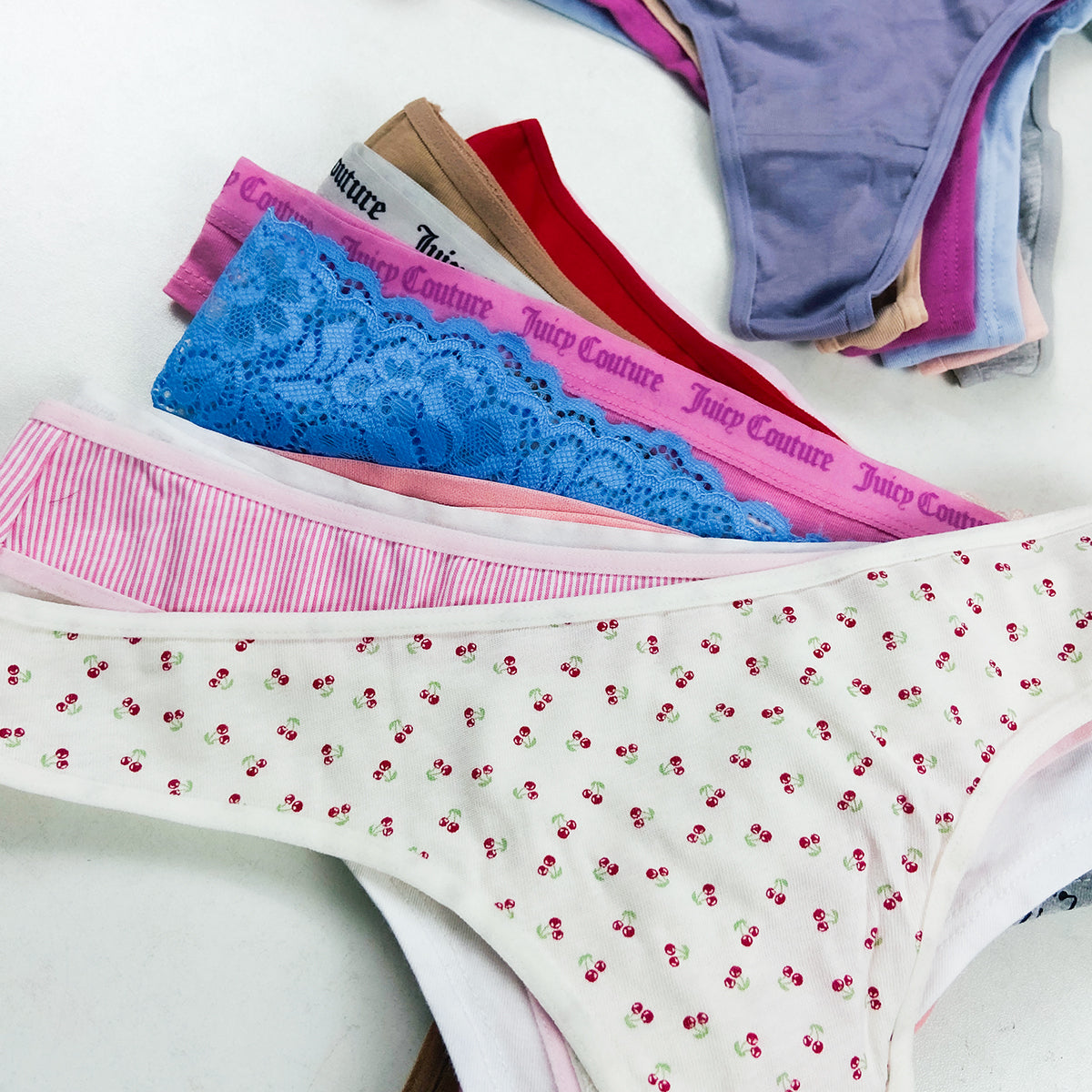 Pack of 12 Assorted Multicolor Ladies Premium Sexy Thong