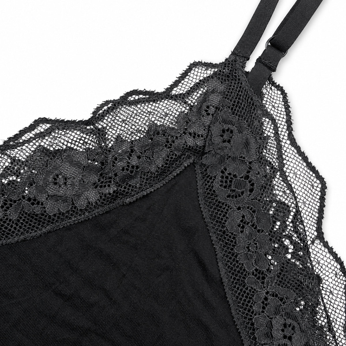 Women’s Lace V-Neck Adjustable Camisole Tank Top