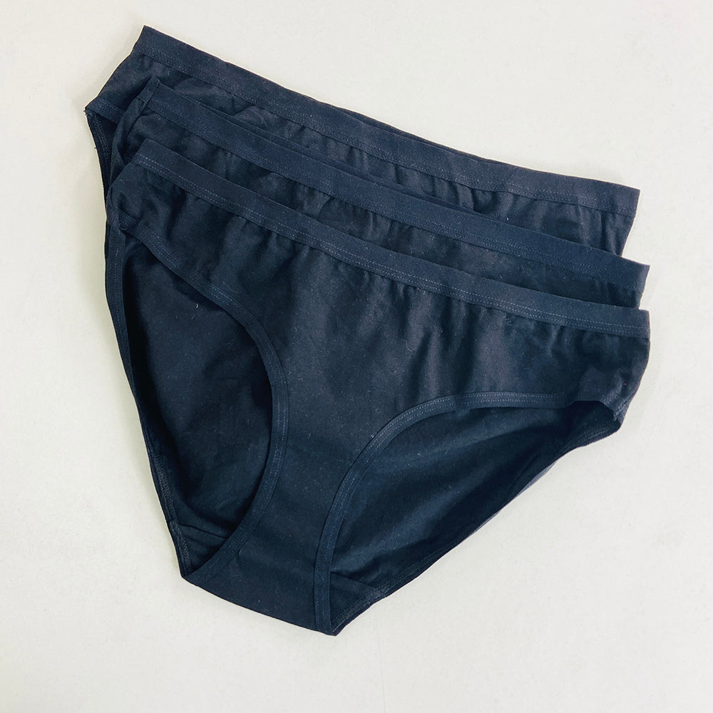 Pack of 3 Ladies Basic Mini Brief Panty