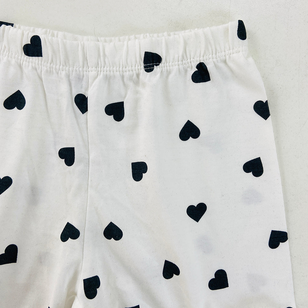 Girls Printed Cotton Jersey Shorts