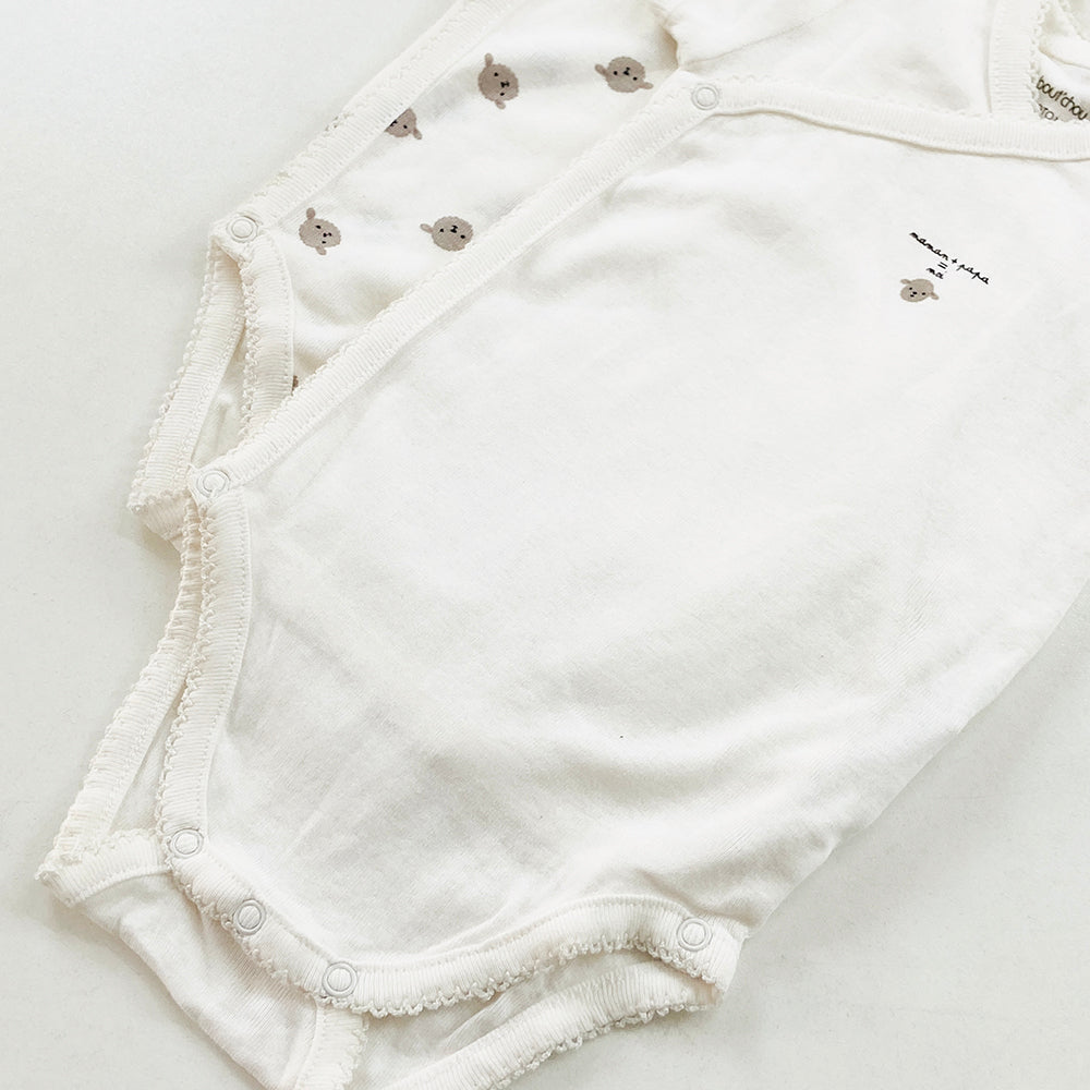 Toddler Baby Half Sleeve Unisex Cotton Romper
