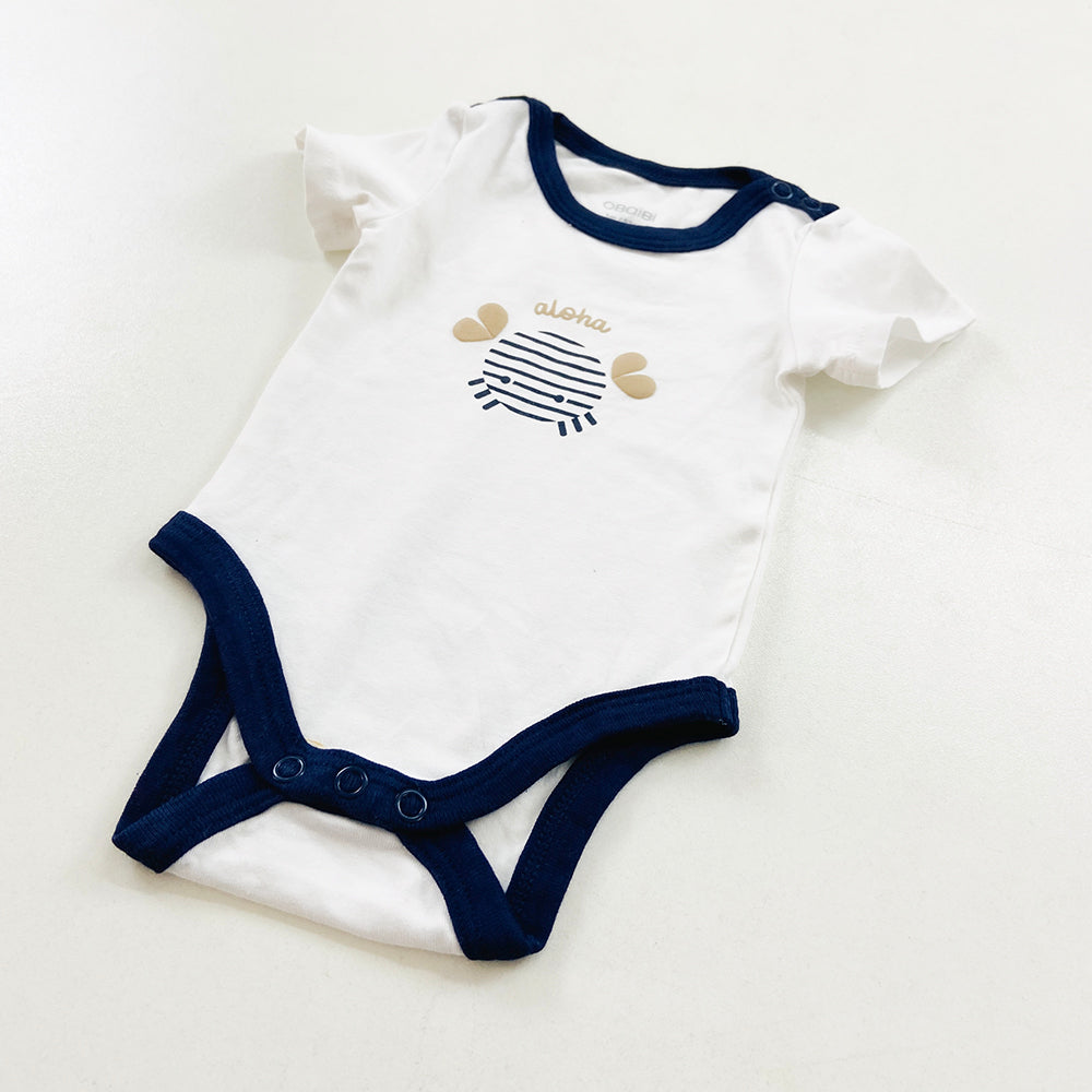 Toddler Baby Half Sleeve Unisex Cotton Romper