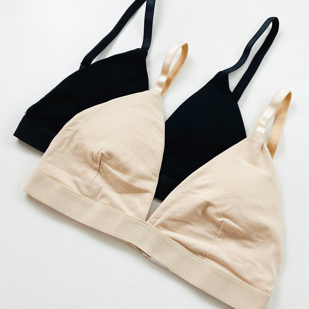 Ladies V Neck Adjustable Light Padded Bra