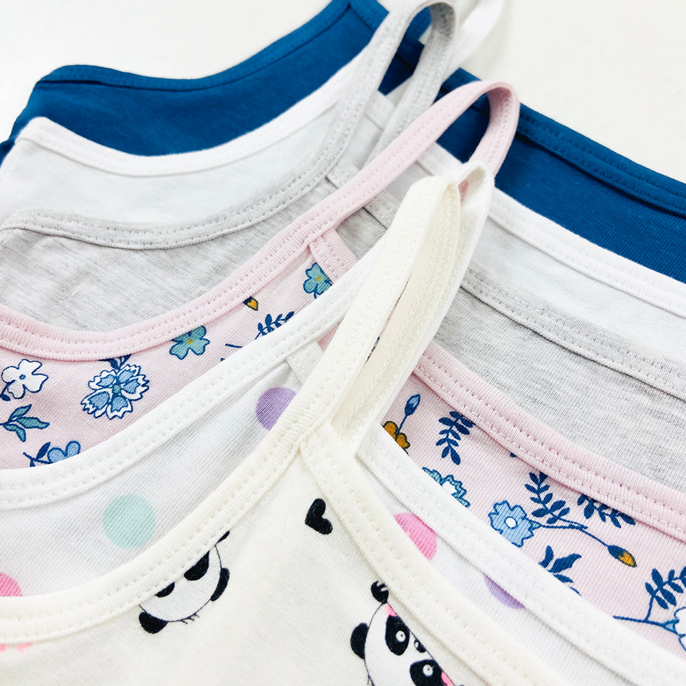 Pack of 4 Girl Camisole Cotton Bras