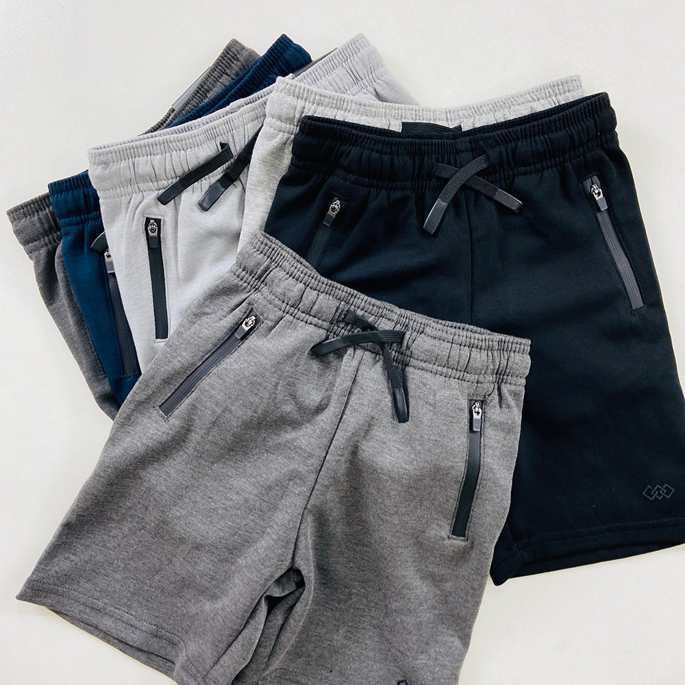 Boys Side Pocket Elasticated Sporty Shorts