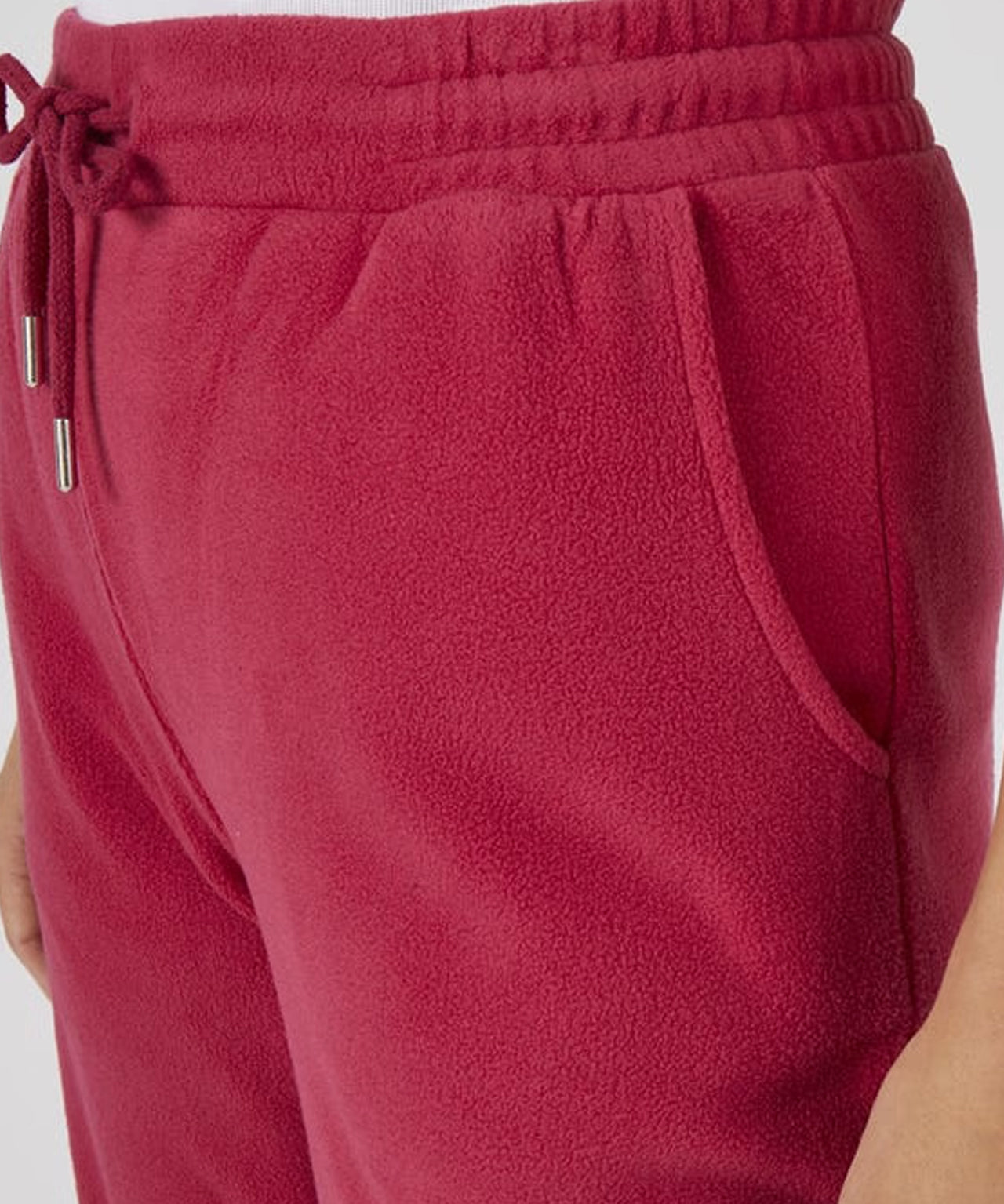 Womens Micro Fleece Straight Leg Pants with Pockets