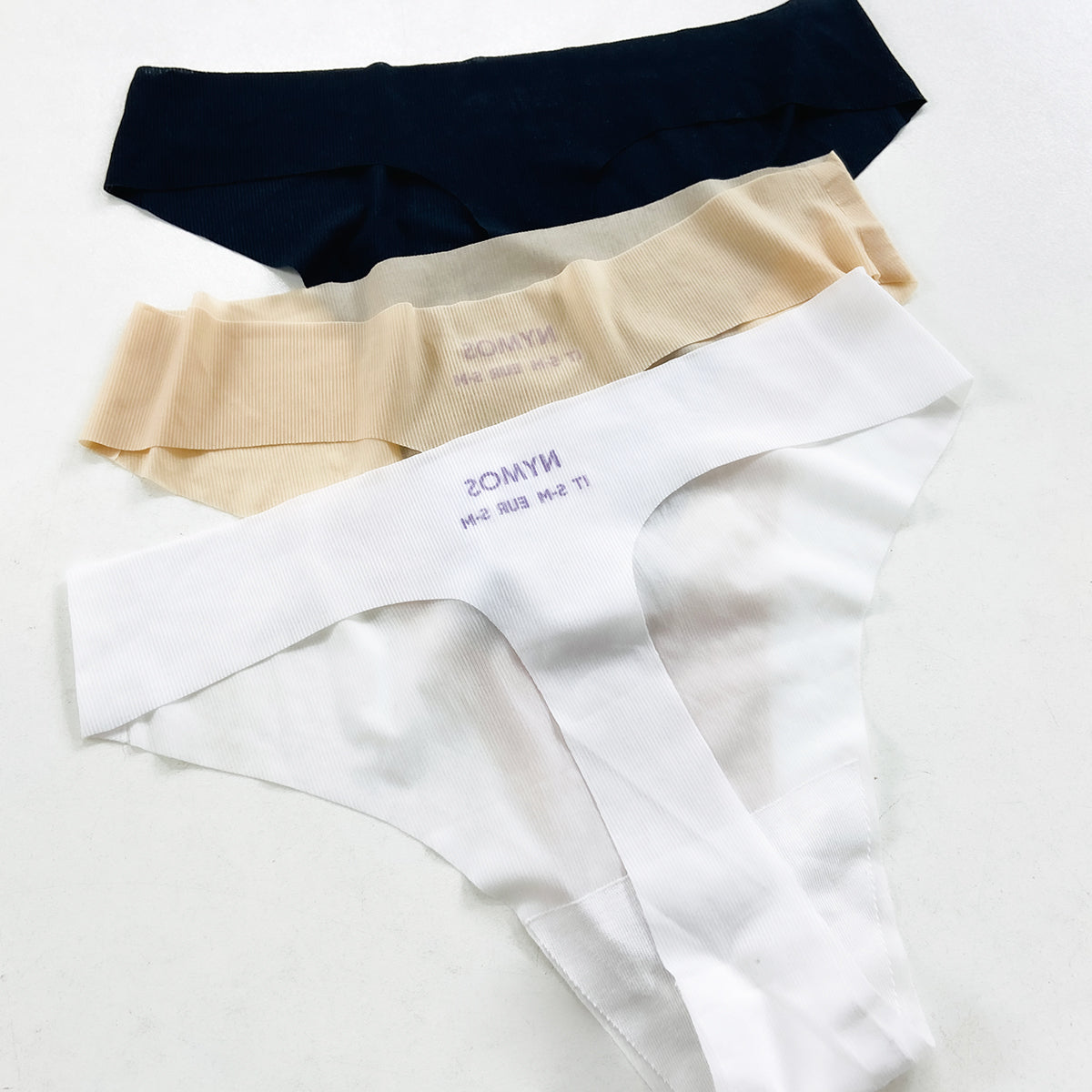 Womens Ultra Soft Semi-Transparent Seamless Thong