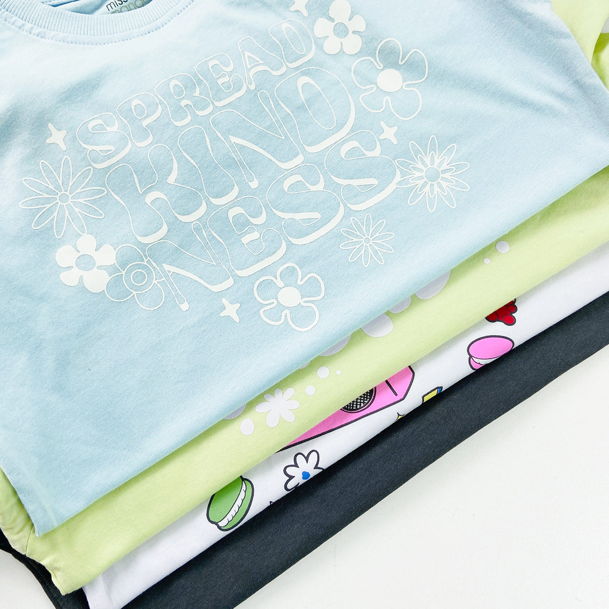 Girls Fun Printed Soft Cotton Short Sleeve Crew Neck T-Shirt (8-16 Years)