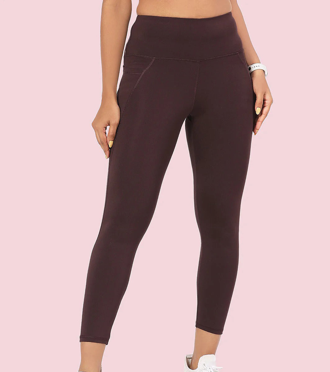 Women High Rise Workout & Yoga Pants Leggings with Pockets