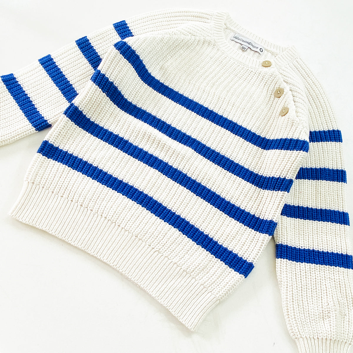 Kids Knit Striped Winter Pullover Sweater