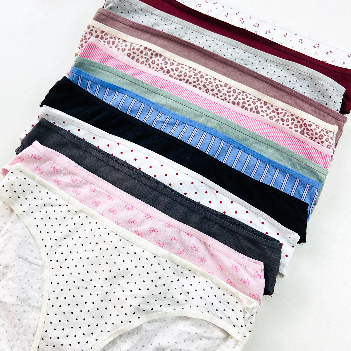 Pack of 5 Ladies Half Back Coverage Cotton Brief Panty
