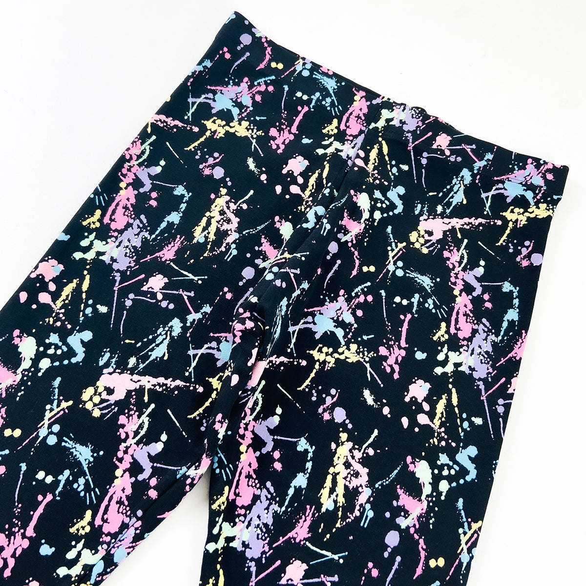 Girls Premium Cotton Jersey Printed Leggings