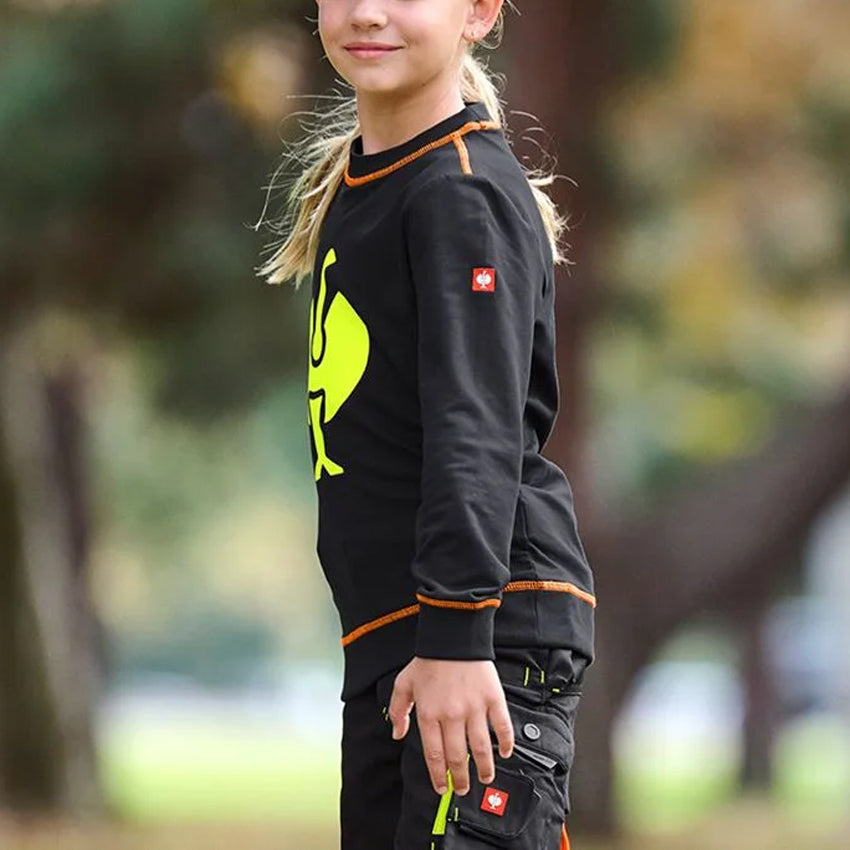 Kids' Full-Sleeve Printed Cotton Stretch Sweatshirt | 3–14 Years