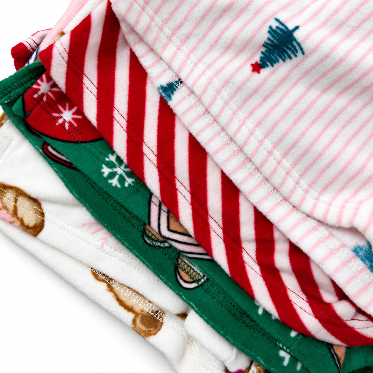 Girls Printed Soft Velvet Shorts | 4-18 Years