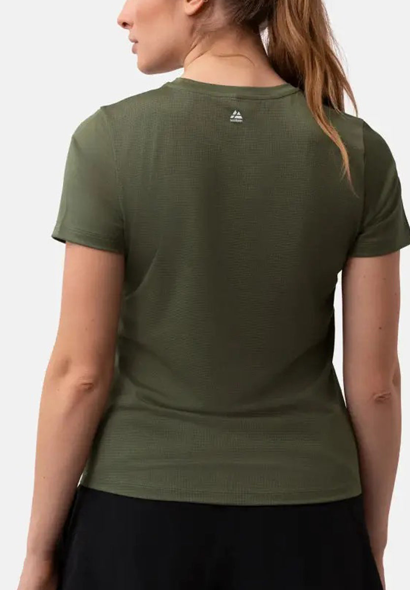 Women’s Recycled Quick-Dry Breathable Mesh Sports T-Shirt