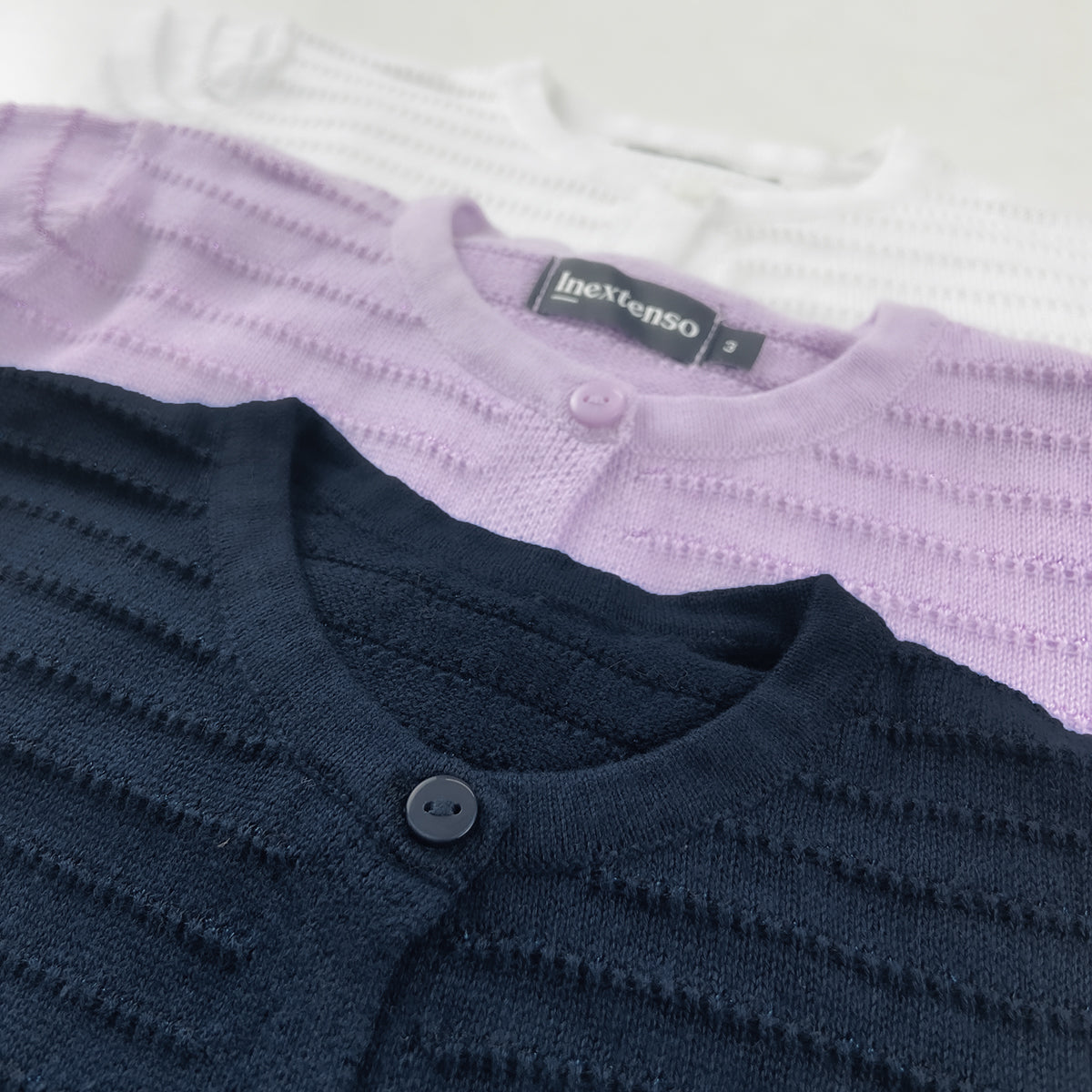 Baby Girls Knitted Button Lightweight Sweater Cardigan