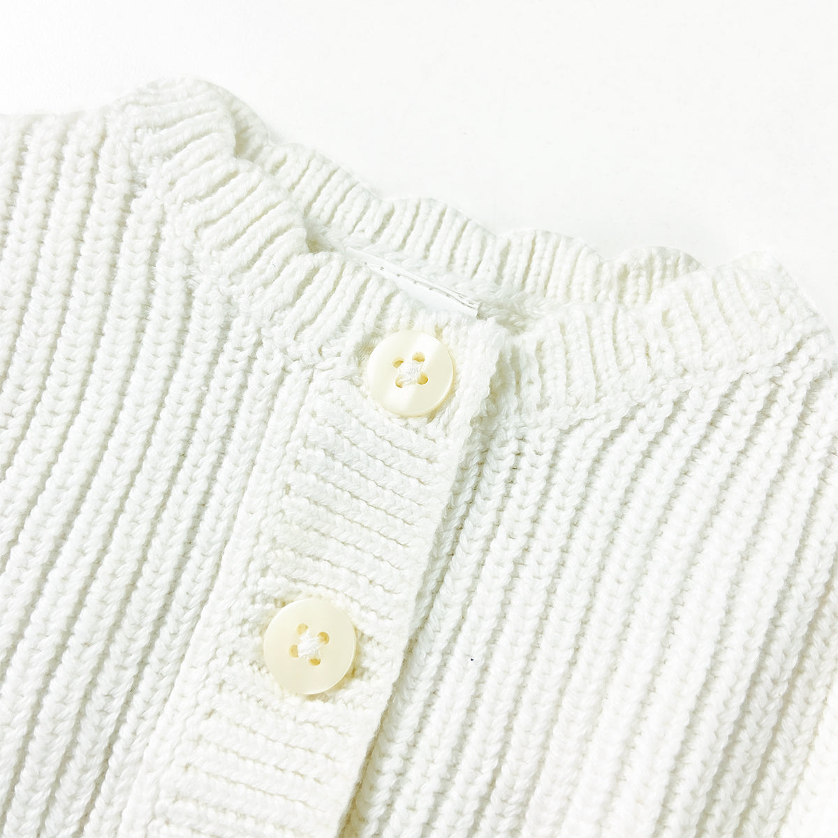 Baby Premium Soft Rib-Knit Cotton Cardigan Sweater