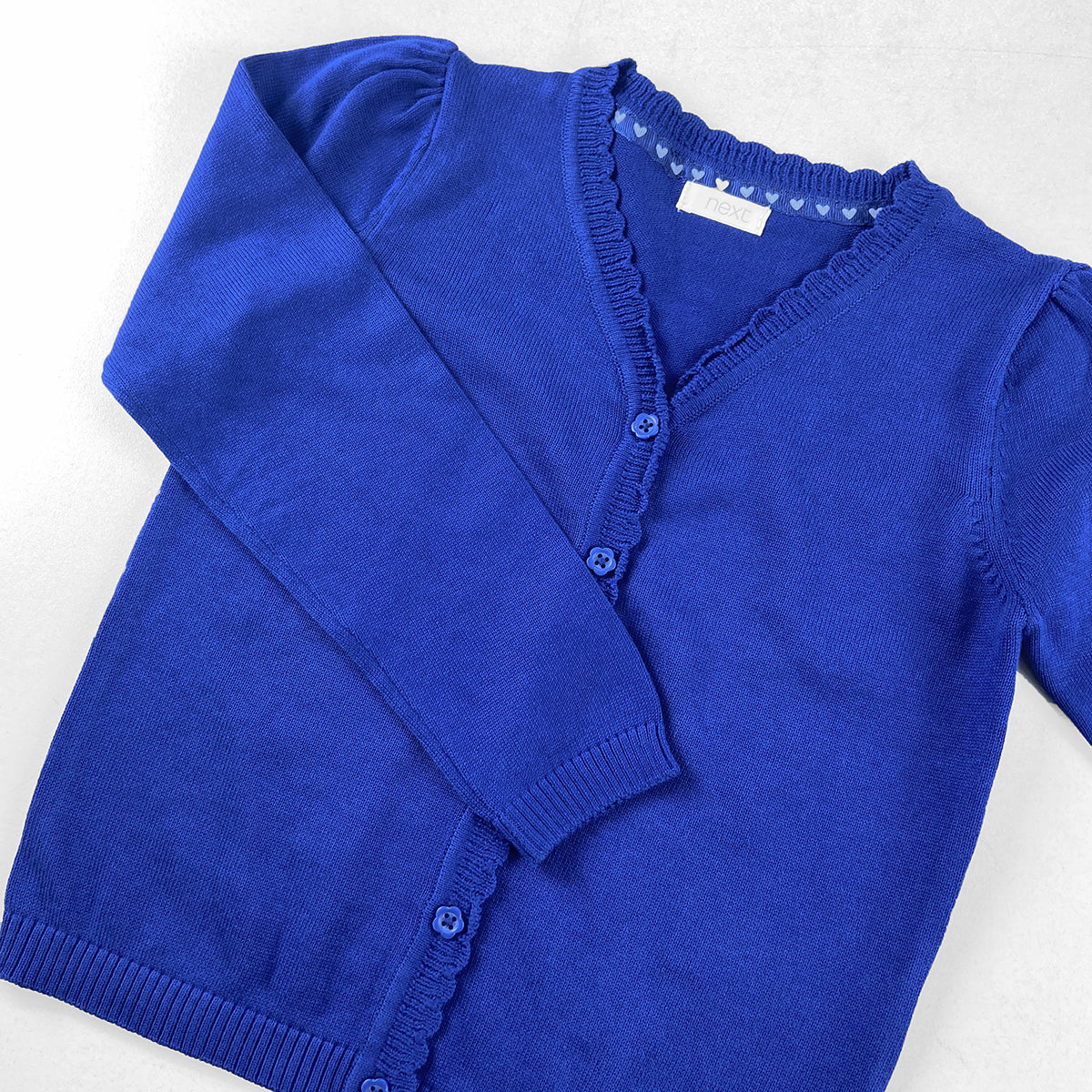 Girls Cotton Knitted Cardigan Sweater