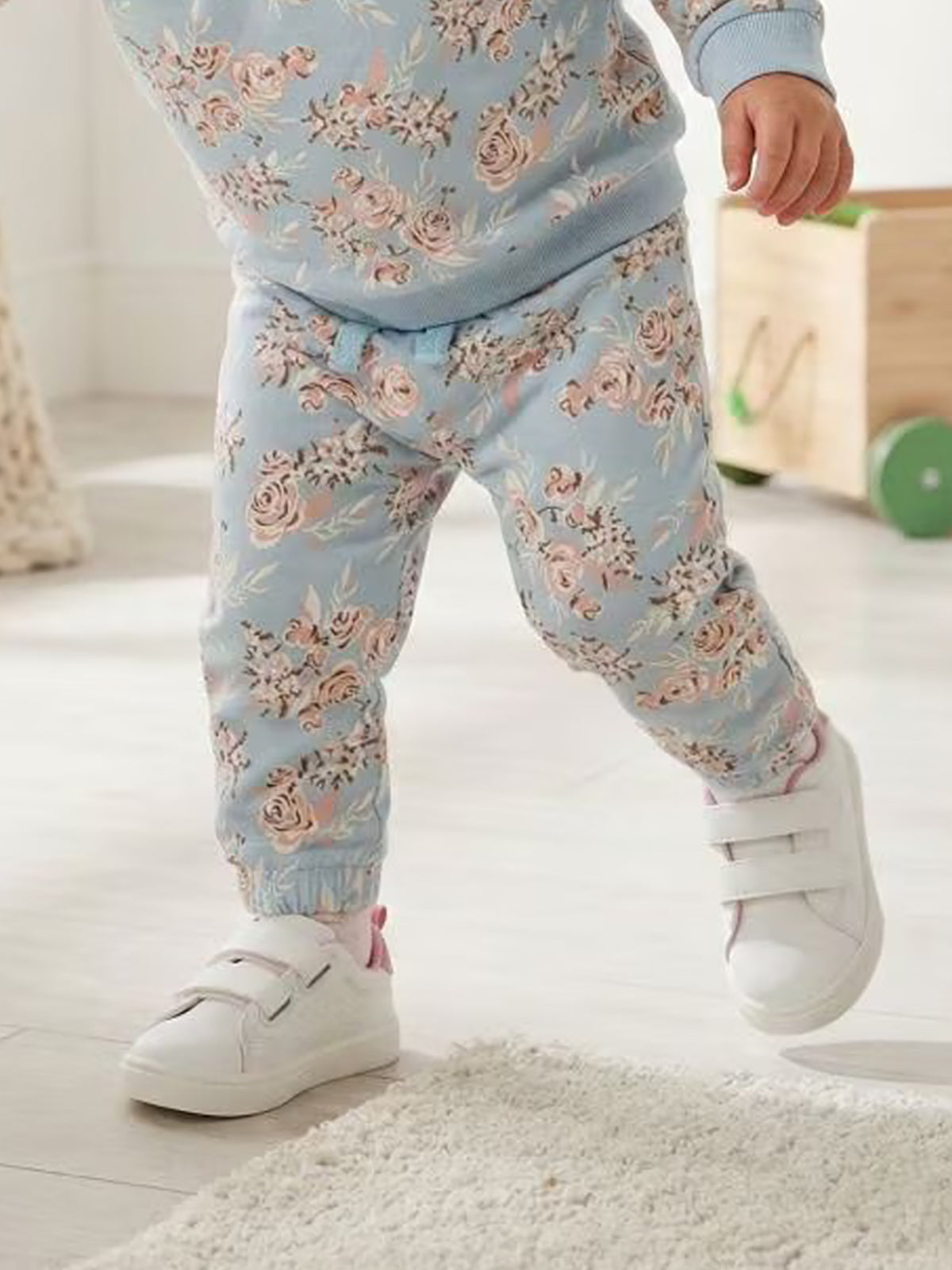 Baby Girls Soft Fleece Cotton Joggers Pants