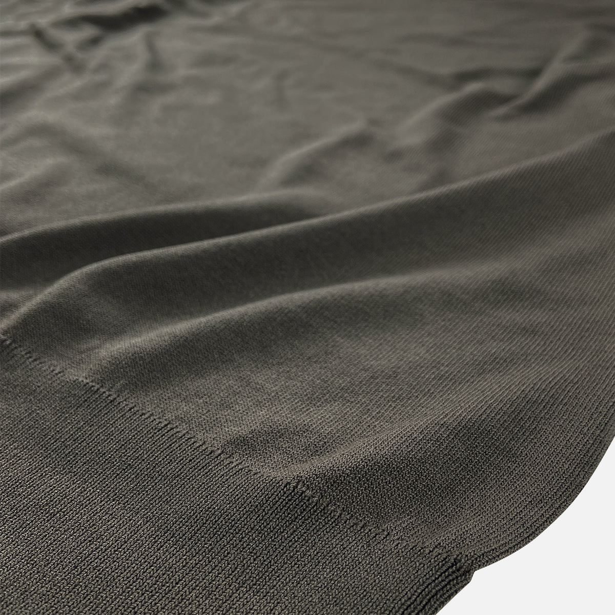 Womens Puff Short Sleeve Round Neck Knit Top