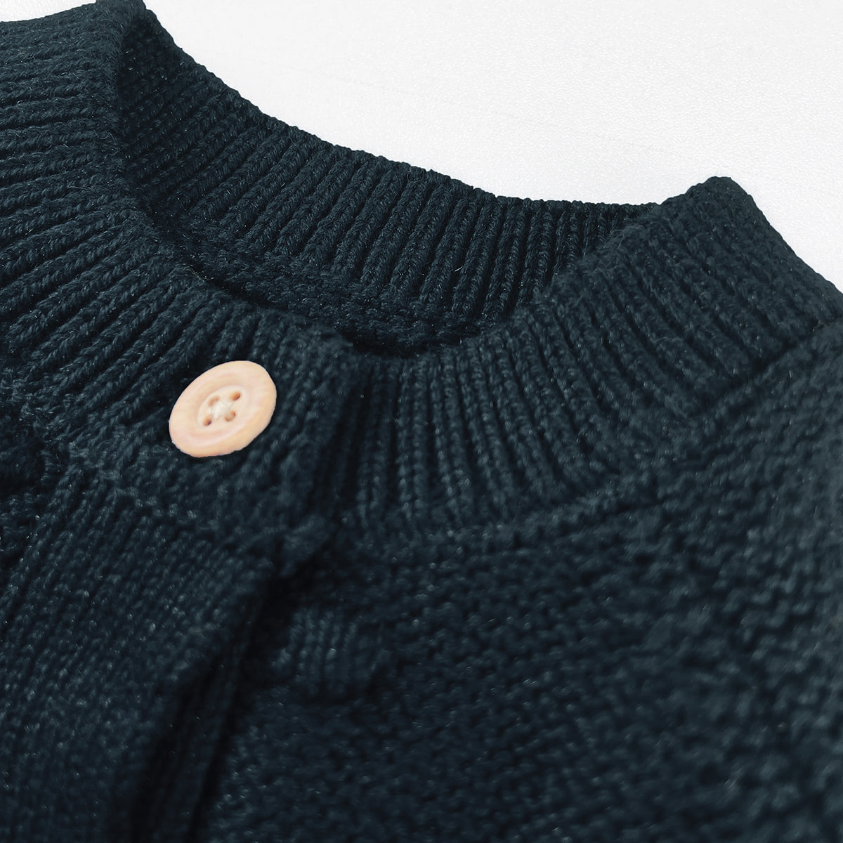 Girls Cotton Knitted Cardigan