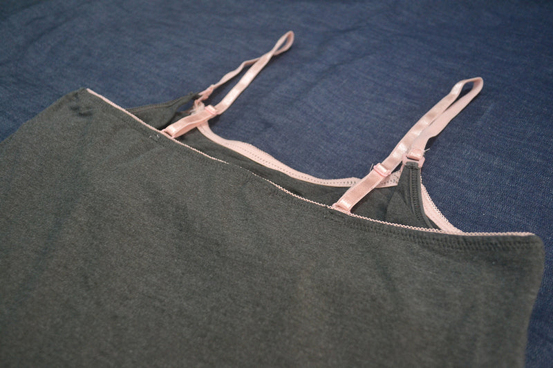 Women's Spaghetti Strap Camisole Soft Cotton Pregnancy Nursing Top