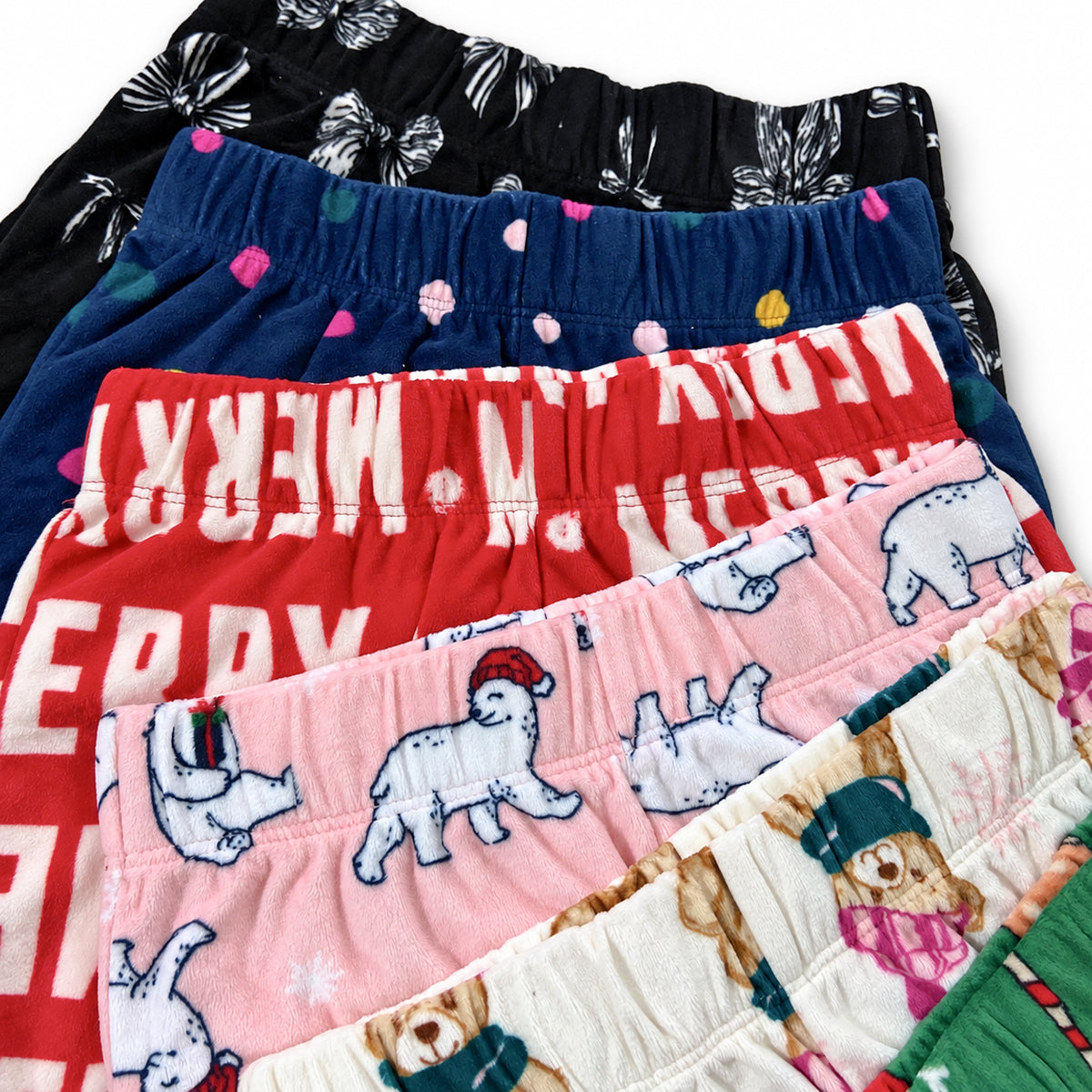 Girls Printed Soft Velvet Shorts | 4-18 Years