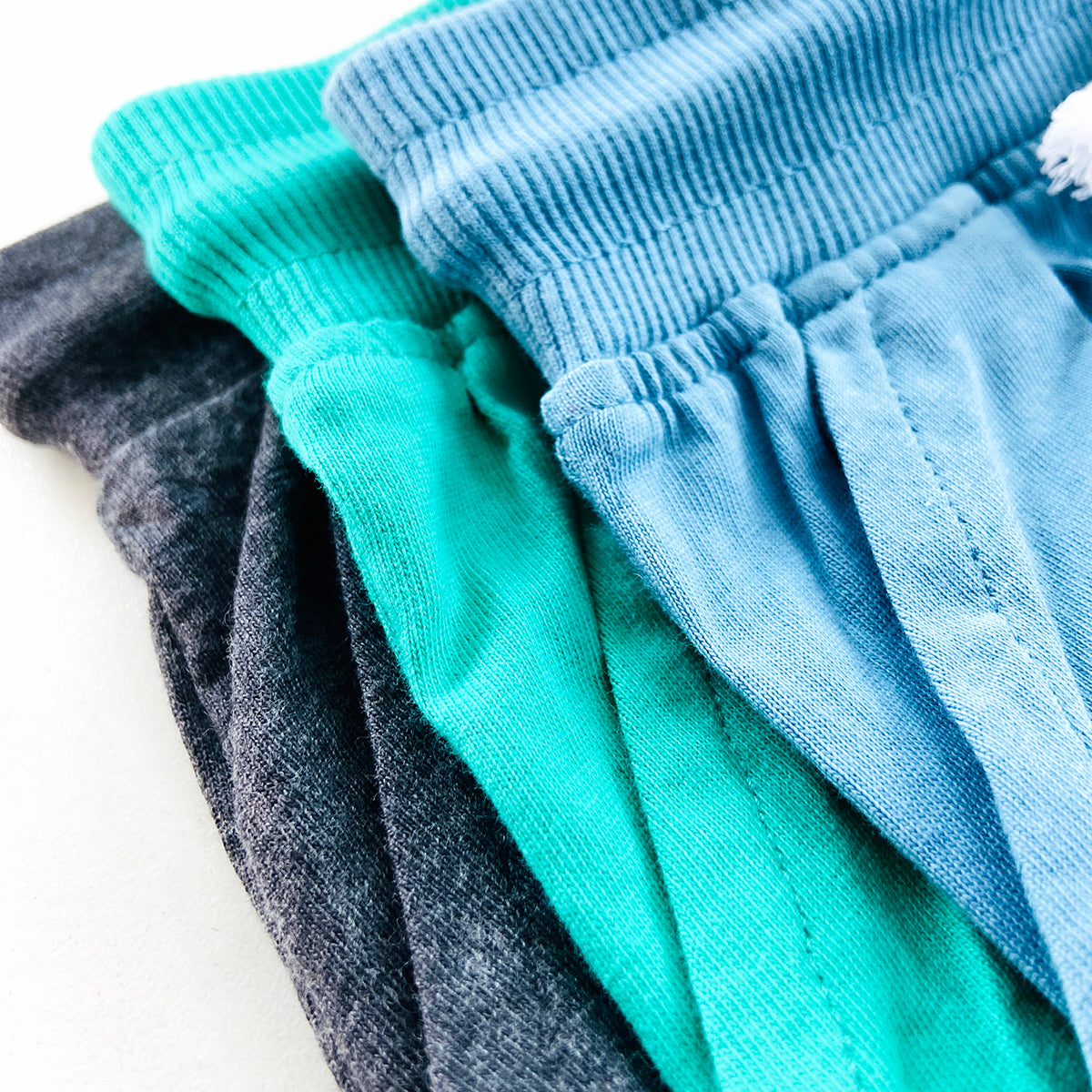 Baby Boys Soft Cotton Summer Shorts with Drawstring