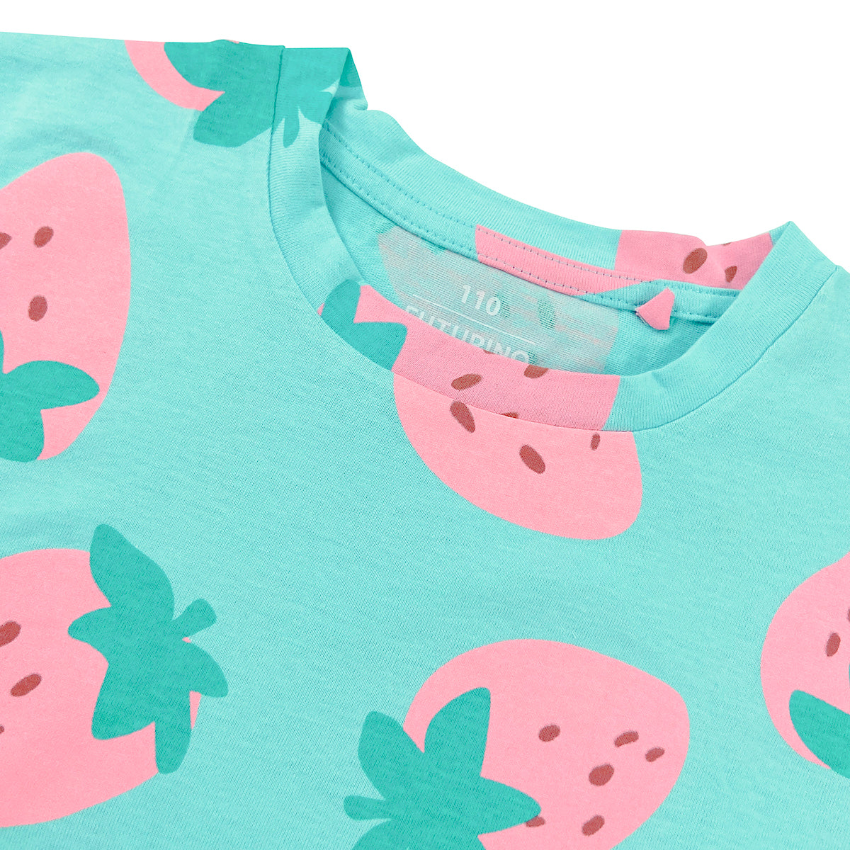 Kids Cotton Printed Summer Co-Ord Half Pajama Set