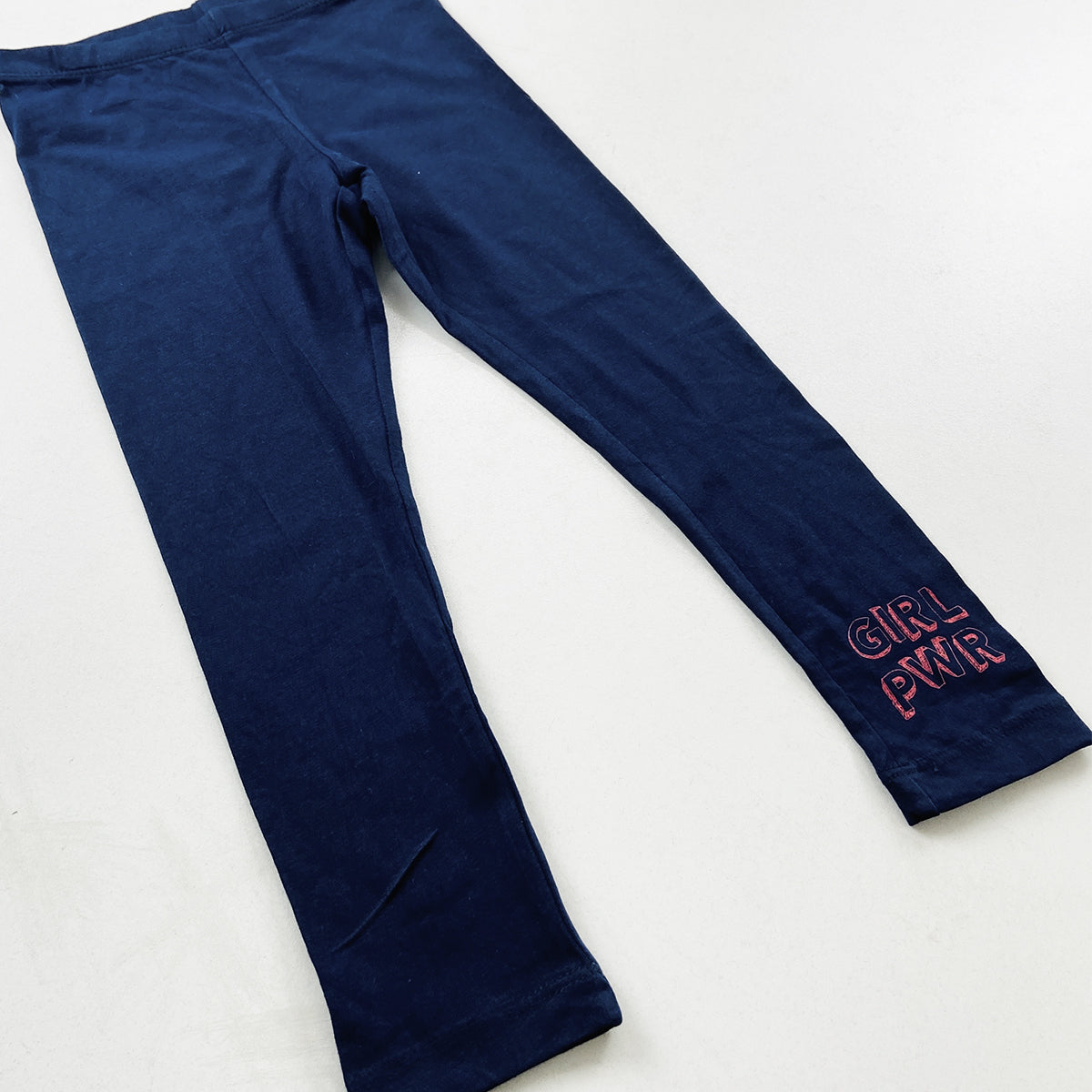 Girls Soft Cotton Full Length Cotton Leggings