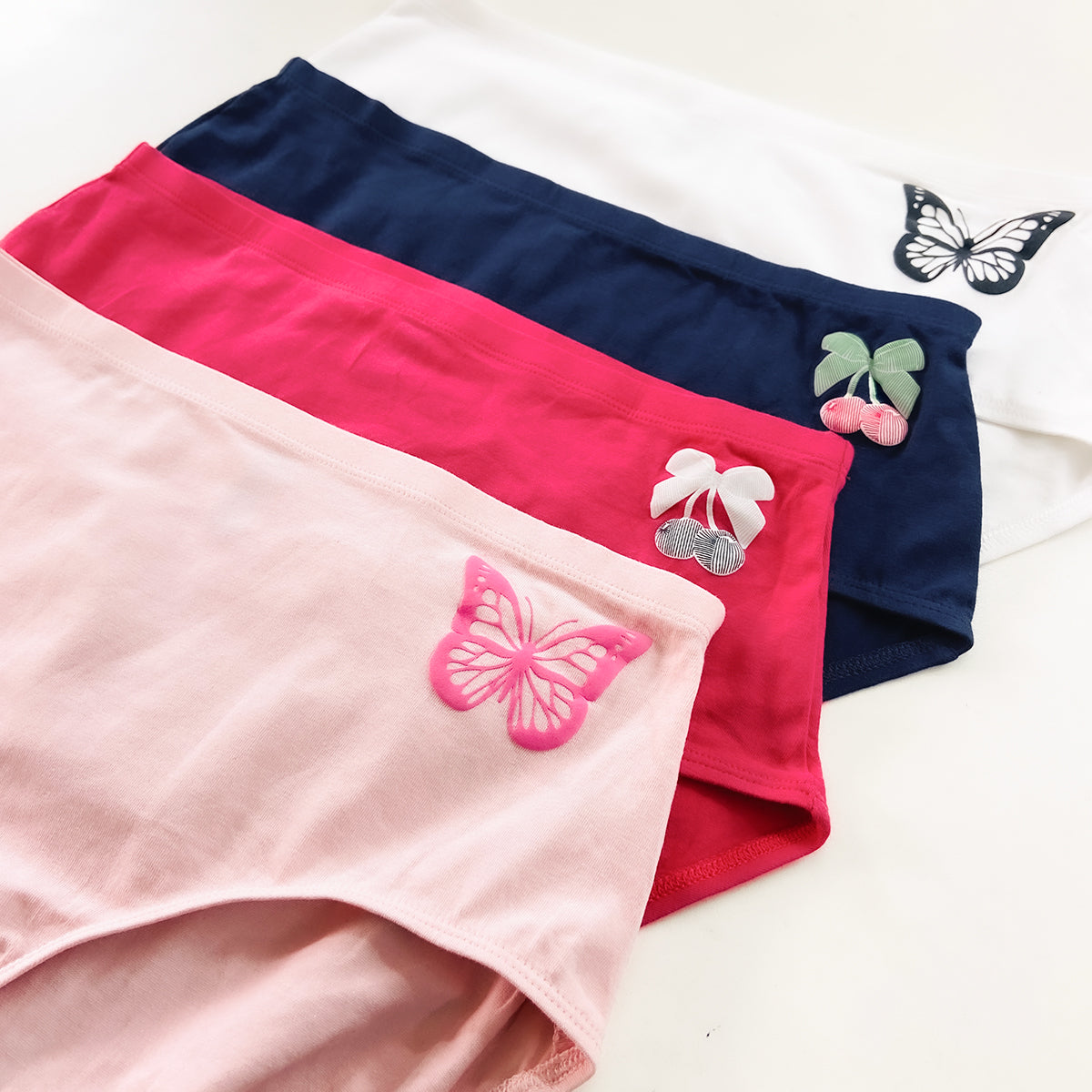 Pack of 3 Women's High Waist Cotton Panty