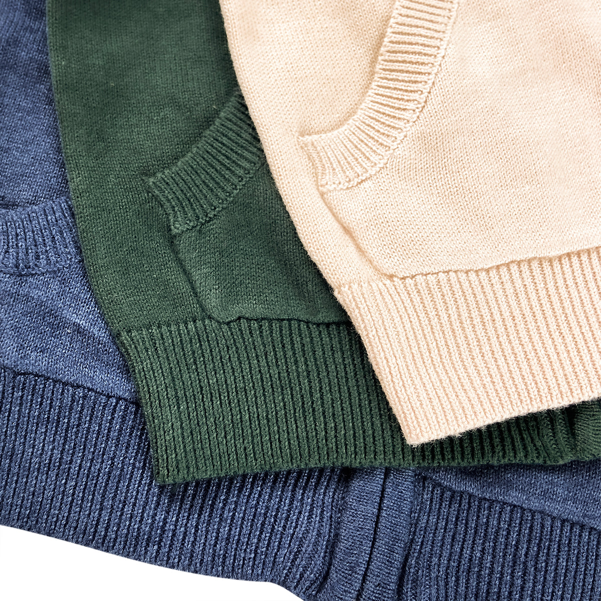 Kids Premium Knitted Zip-Up Zipper Cardigan Sweater