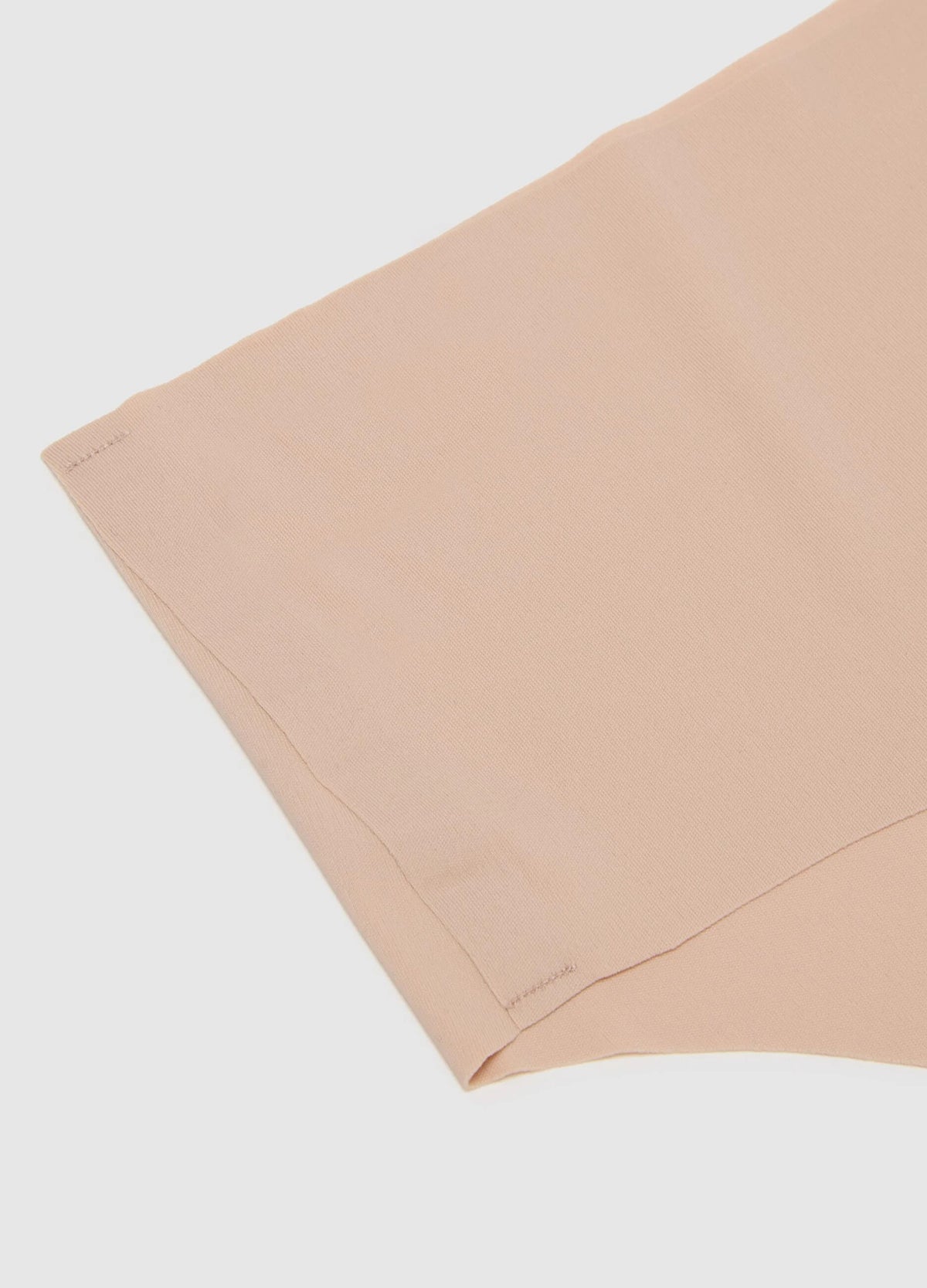 Womens Seamless Mid Rise Invisible Comfort Stretch Full Back Brief Panty