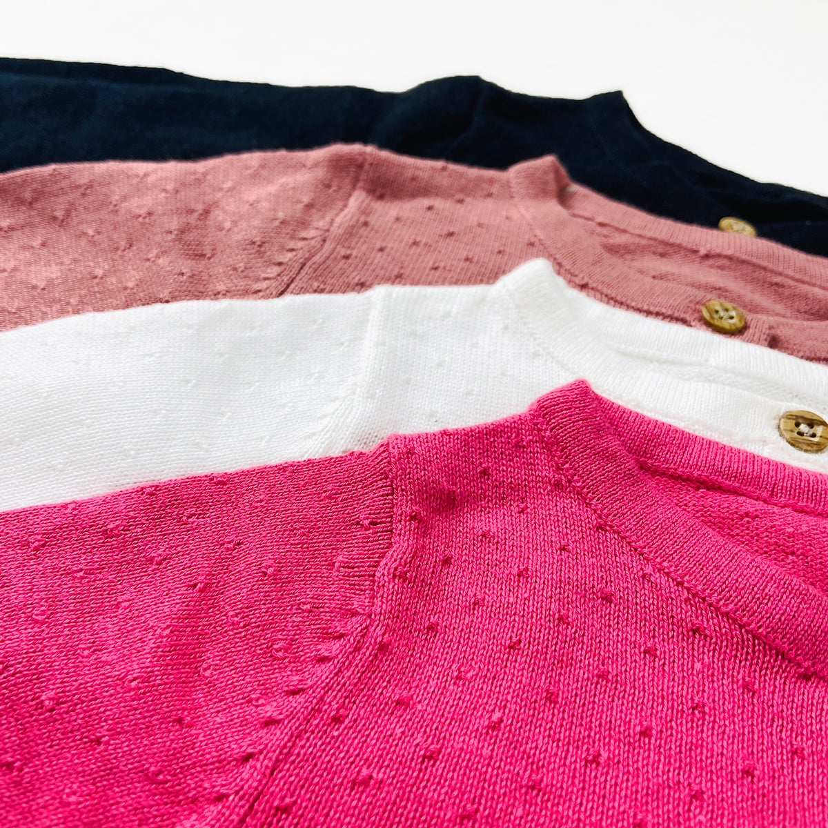 Girls Premium Soft Knit Button Cardigan