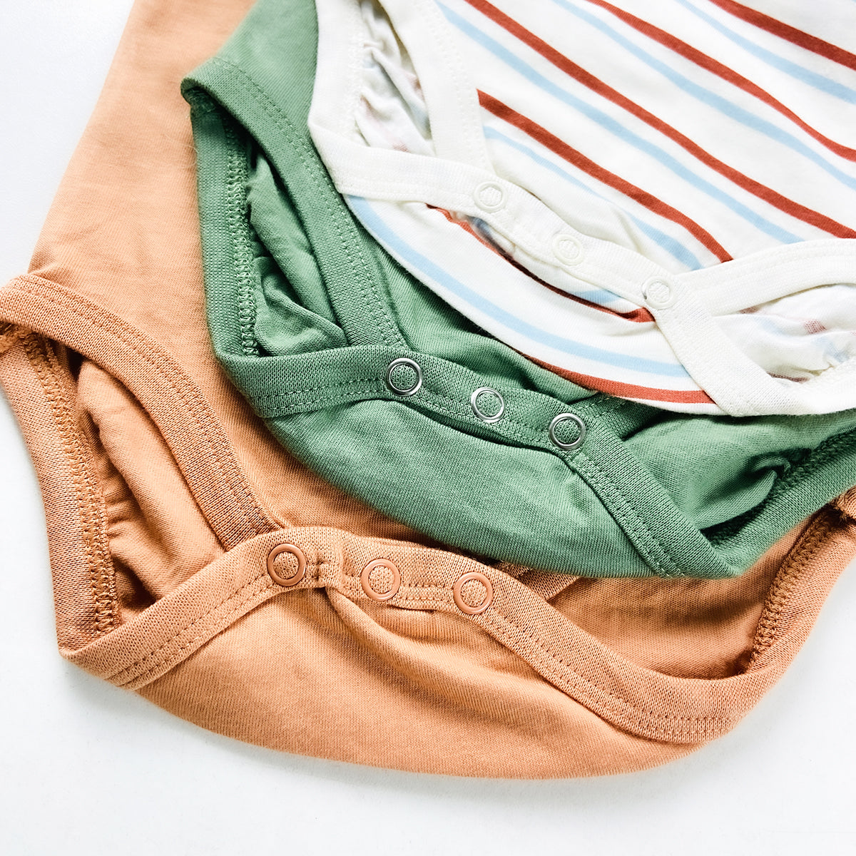 Pack of 5 Baby Full Sleeve Cotton Bodysuits Romper