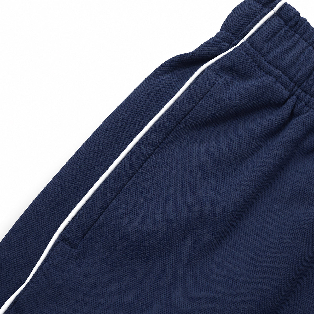Women's Cotton Blend Stretch Pockets & Contrast Piping Shorts