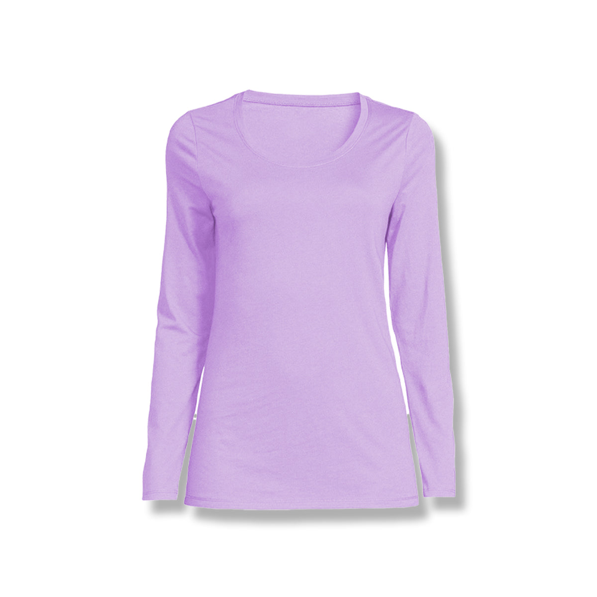 Womens Round Neck Cotton Full Sleeve T-shirt