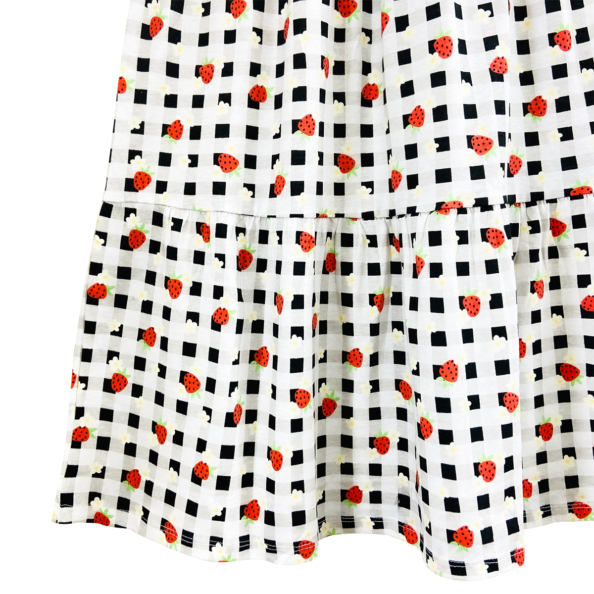 Girls Cute Print Soft Cotton Breathable Casual Summer Dress