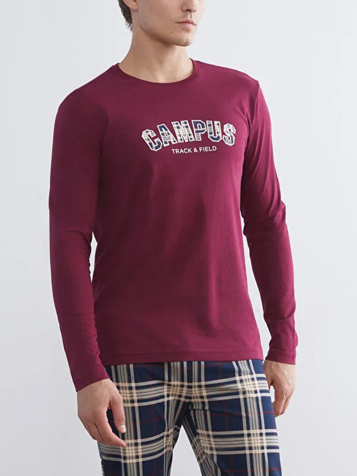 Mens Full Sleeve Crew Neck Jersey Cotton T-Shirt