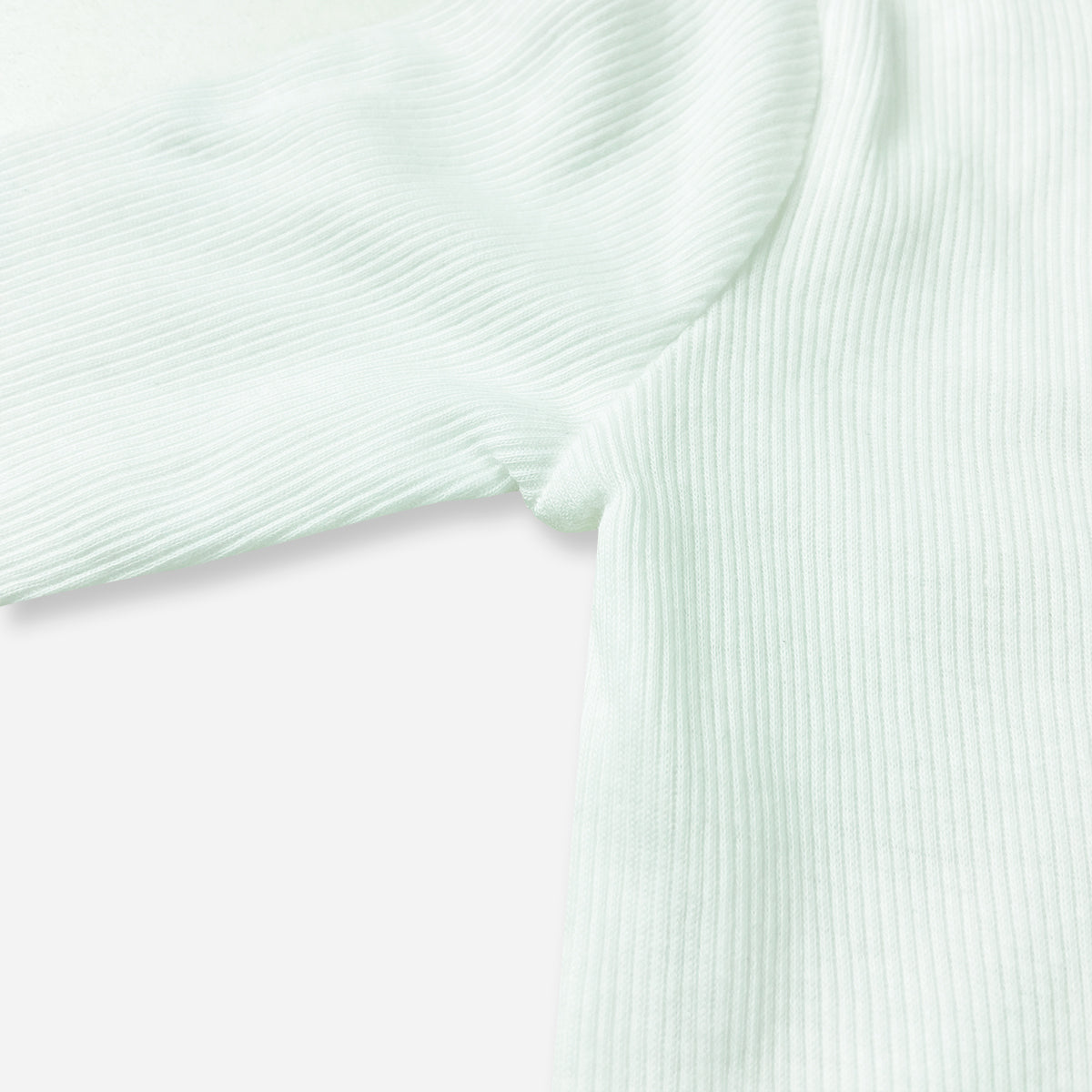 Baby Ribbed Cotton Long Sleeve Henley Bodysuit